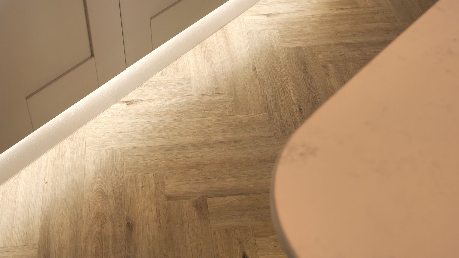 Townhouse new-build kitchen project Derbyshire