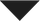 A black triangle is pointing down on a white background.