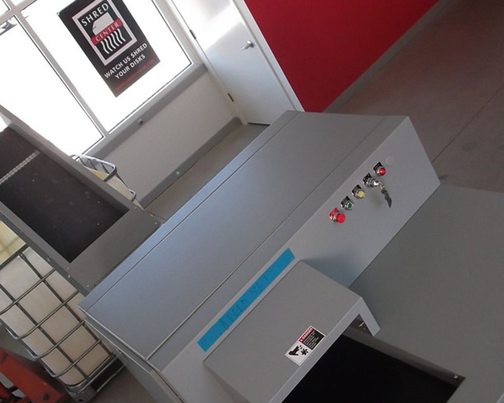 Shred Center Shredding Machine — Concord, CA — Shred Center