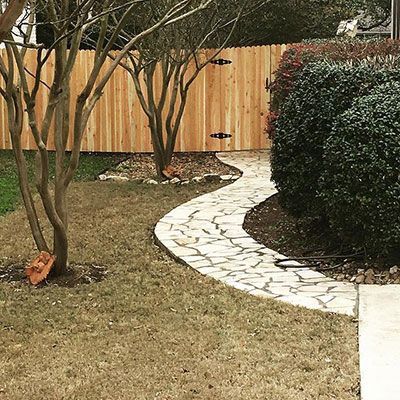 stone path landscape