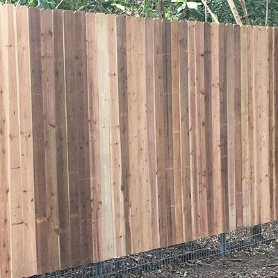 wood fence