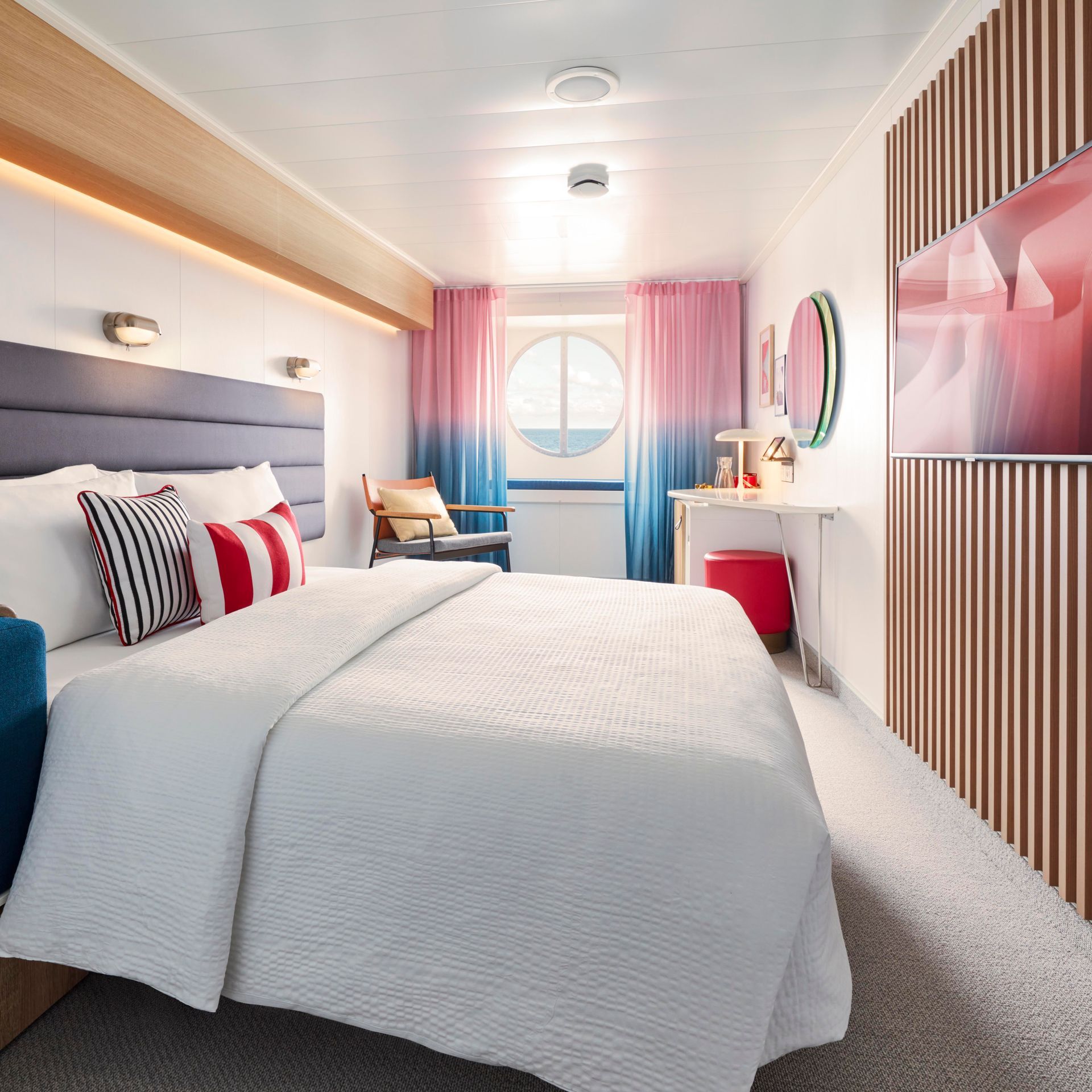 Virgin Voyages Seaview Room