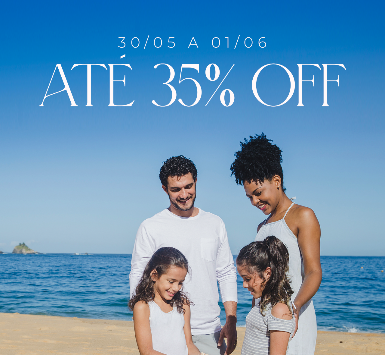 Aproveite até 35% OFF