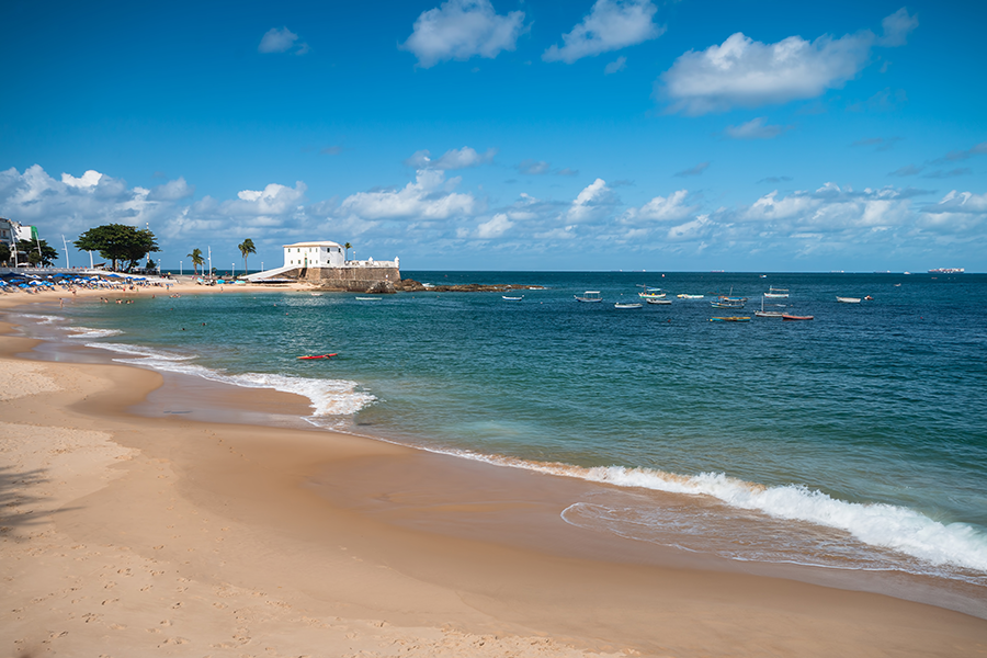 Praia do Porto da Barra Salvador BA