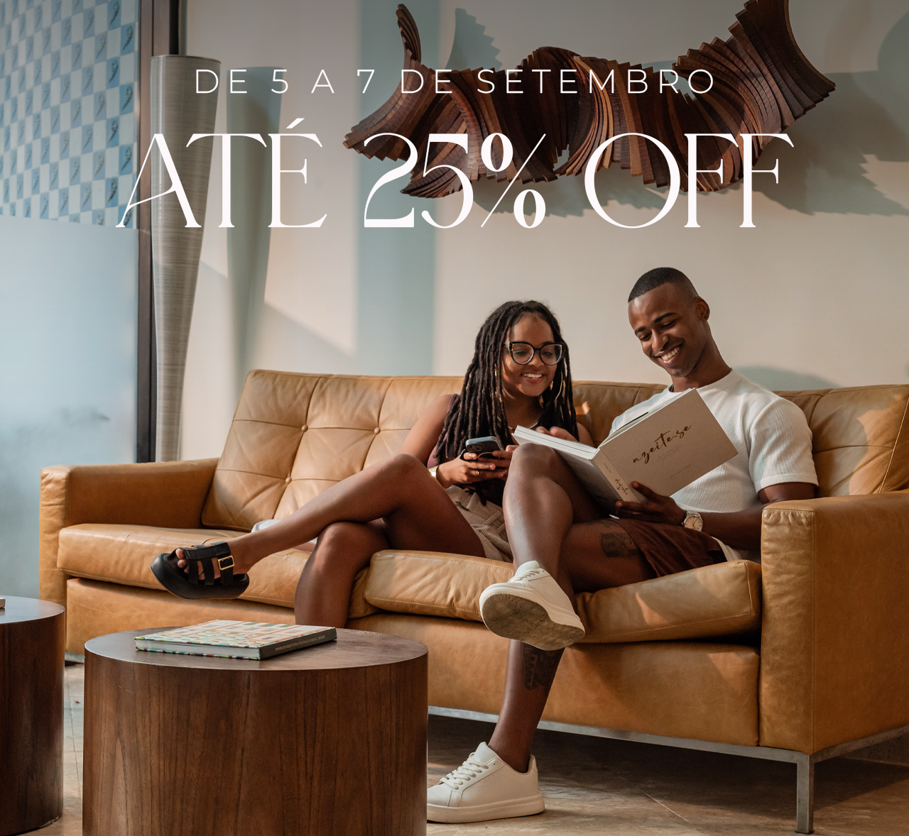 Aproveite até 25% OFF