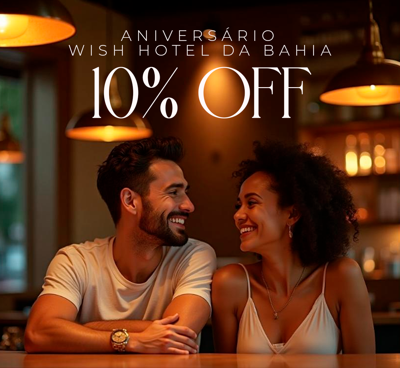 Comemore com 10% OFF