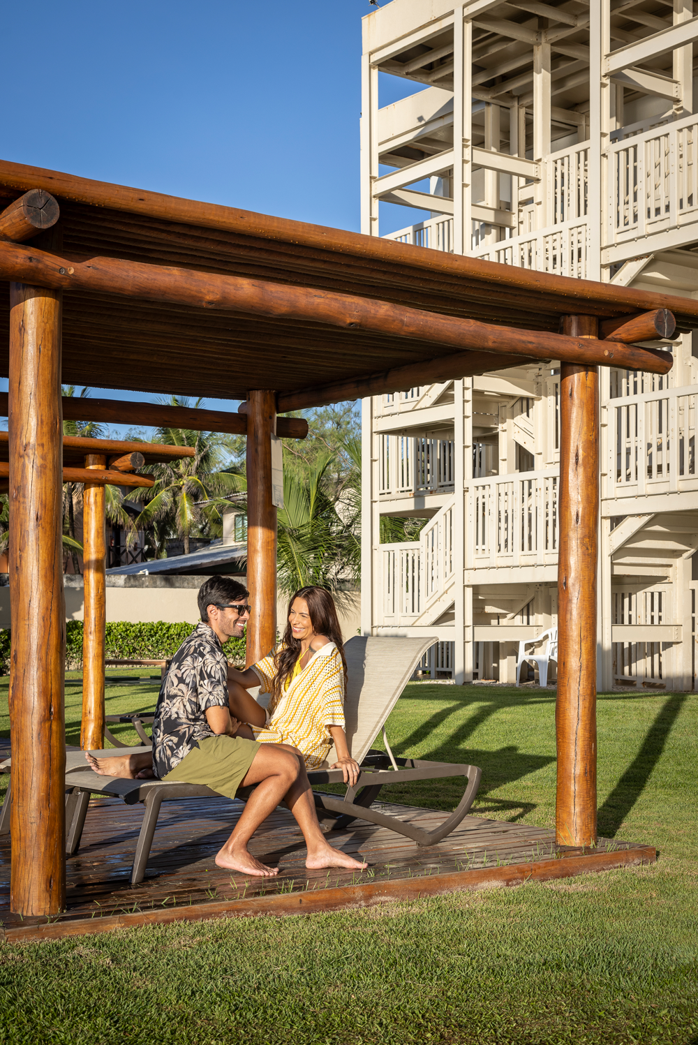 Área externa Marupiara Resort