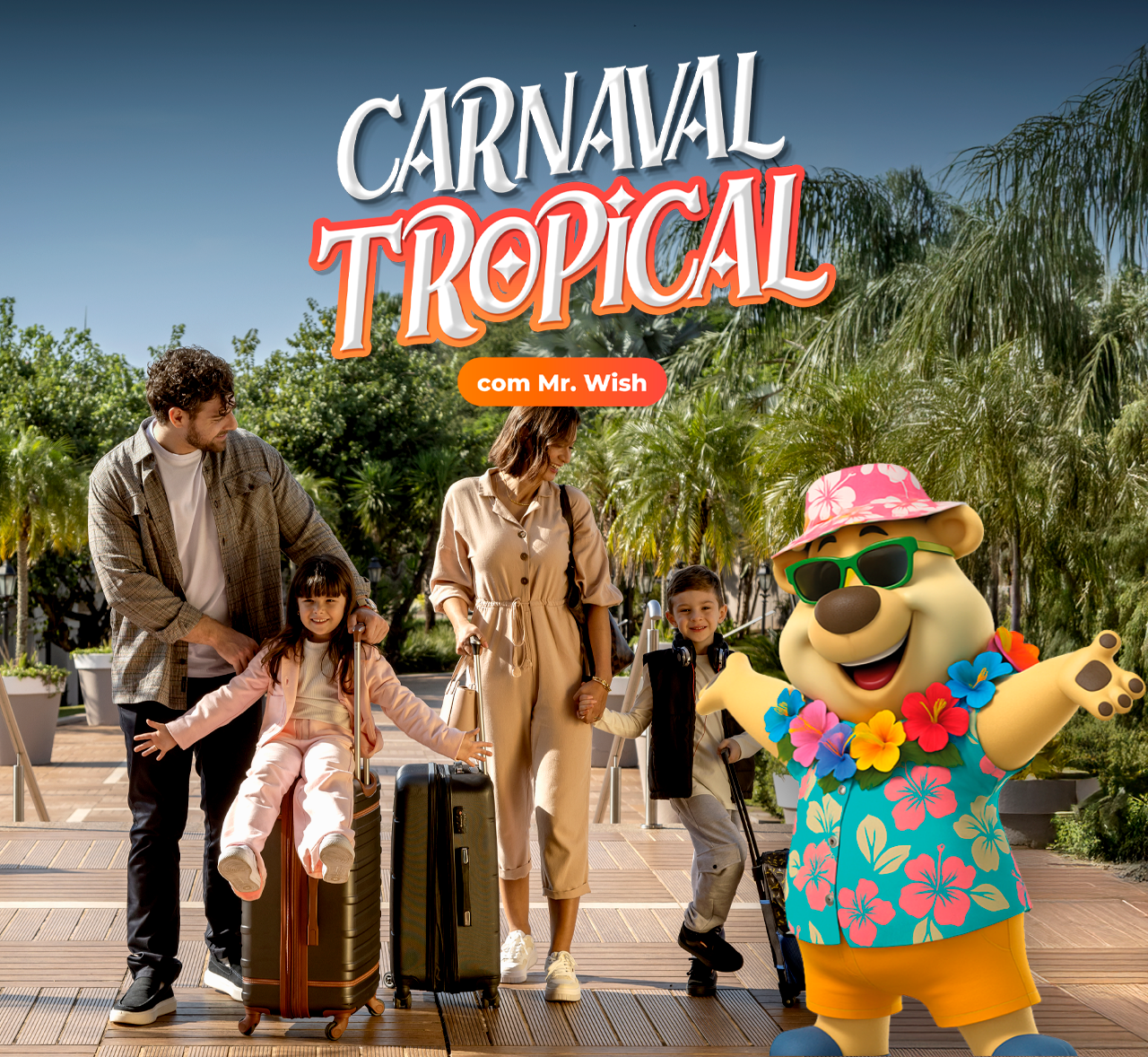 Carnaval com sol, ritmo e a experiência Wish