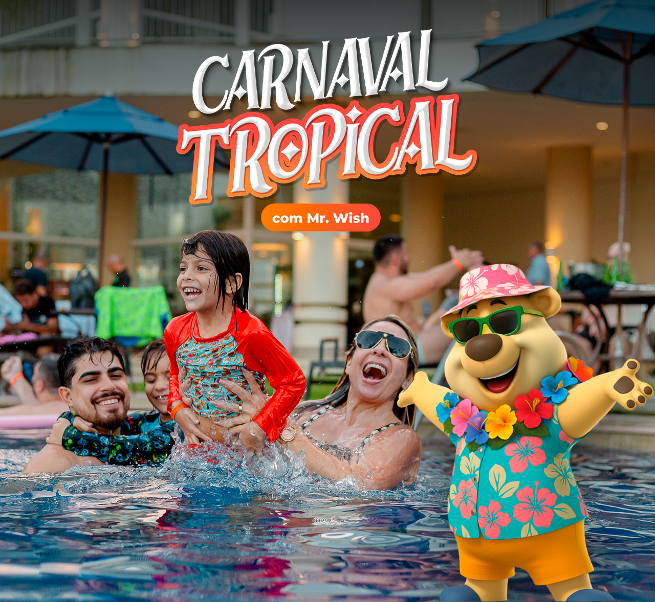 Carnaval com sol, ritmo e a experiência Wish