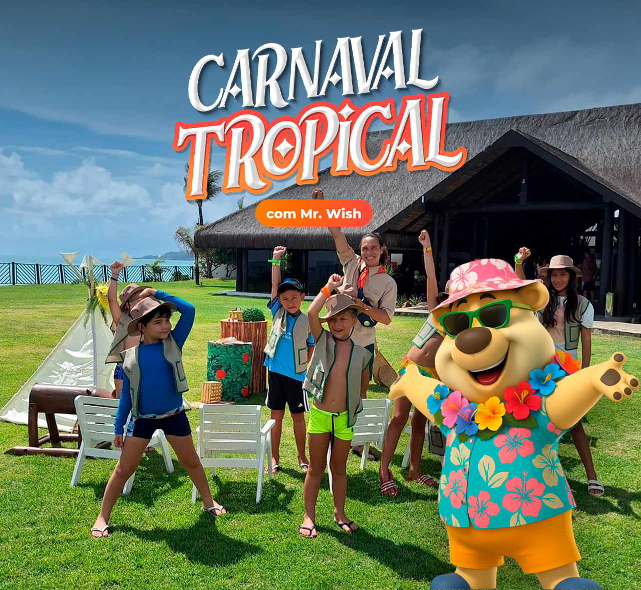 Carnaval com sol, ritmo e a experiência Wish