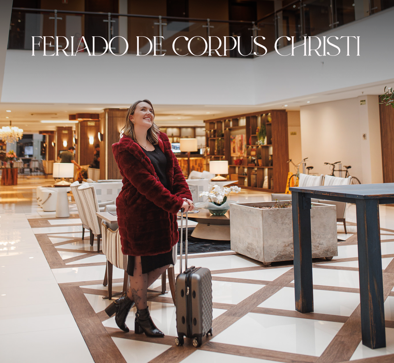 Transforme o feriado em experiência