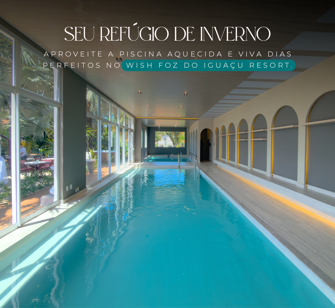 Aproveite nossas novas piscinas