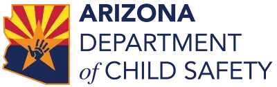 The logo for the arizona department of child safety