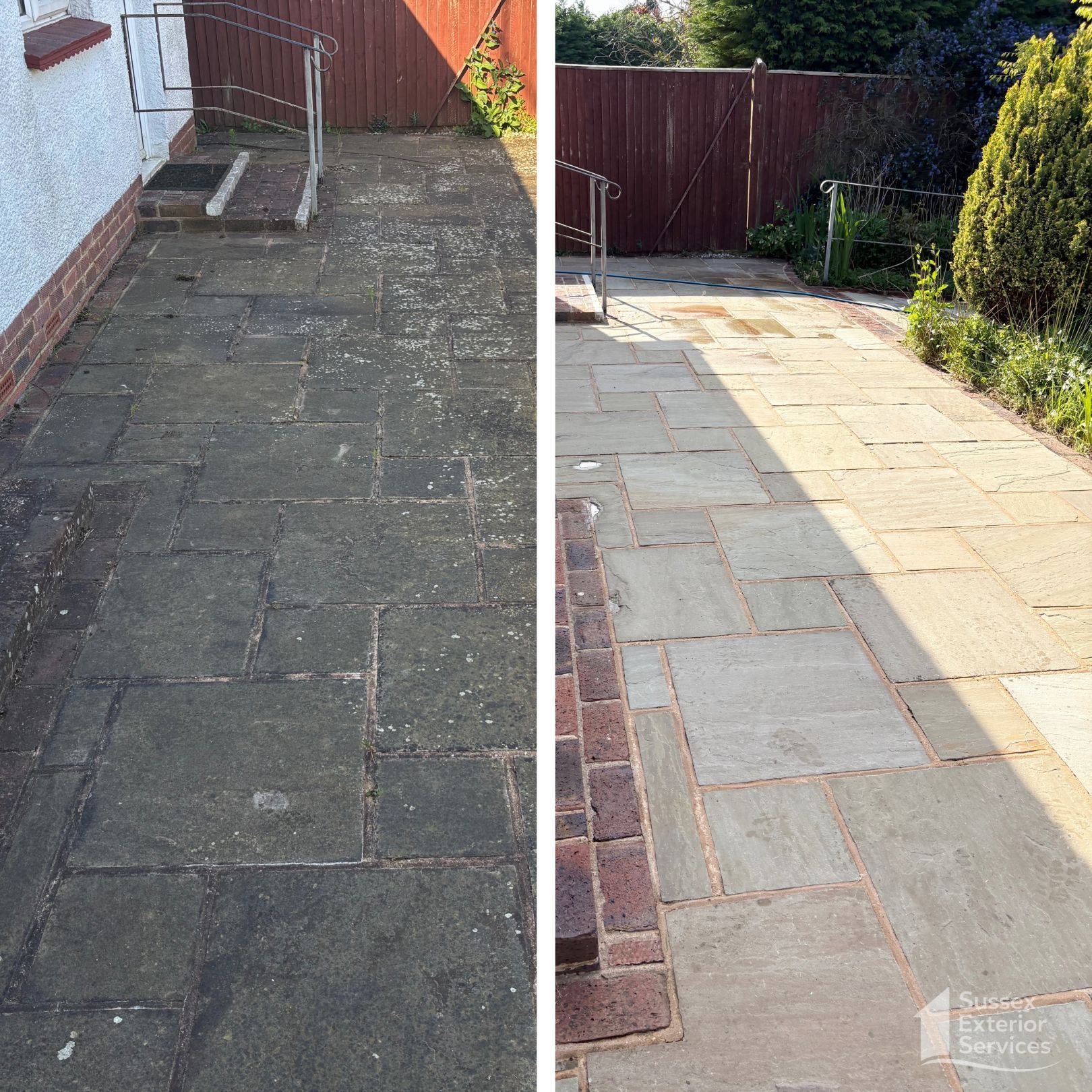 Patio cleaning Worthing