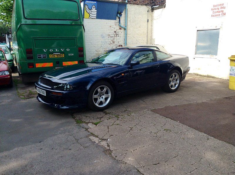 Aston Martin car maintenance