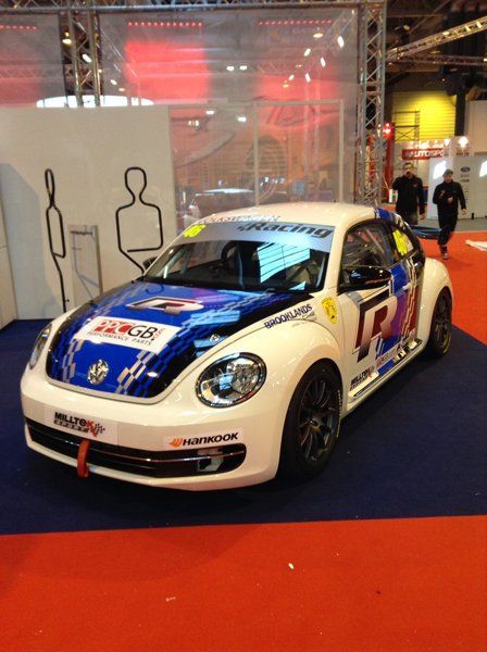 Beetle race car built by Brooklands Garage