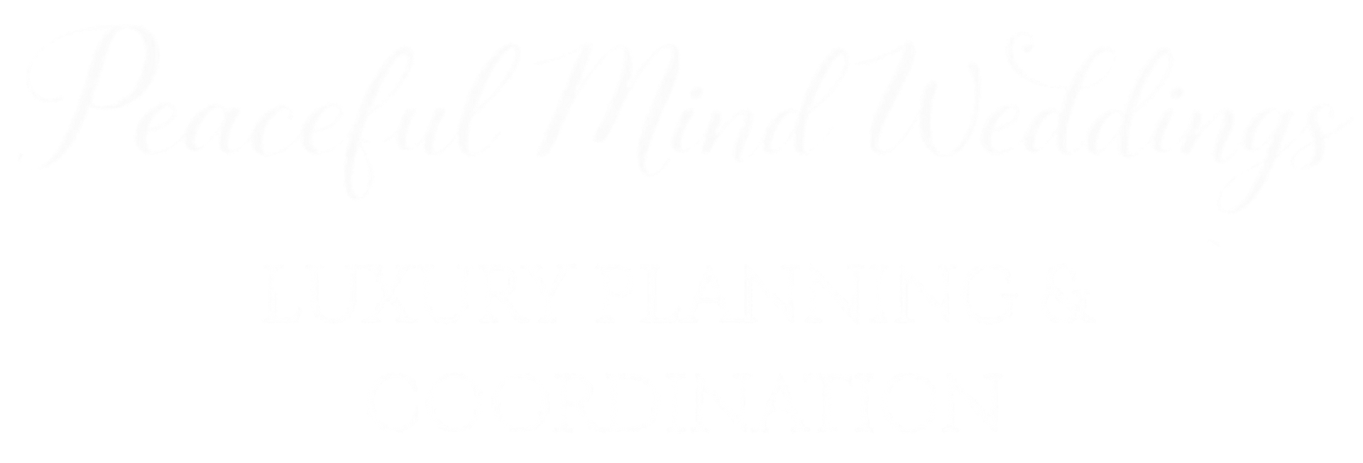 Peaceful Mind Weddings and Events Logo