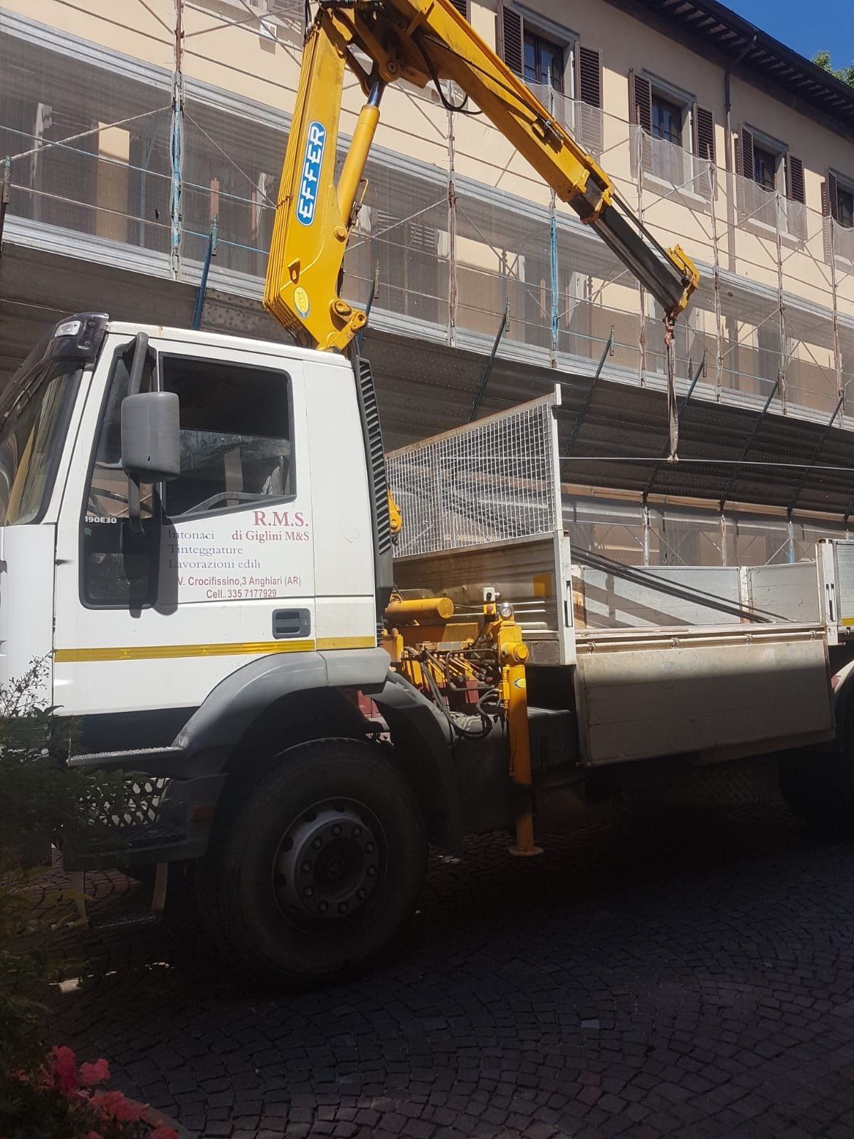 impalcature per restaurazioni