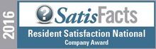 Resident Satisfaction National Company Award