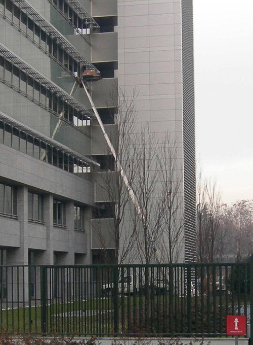 utilizzo del montacarichi