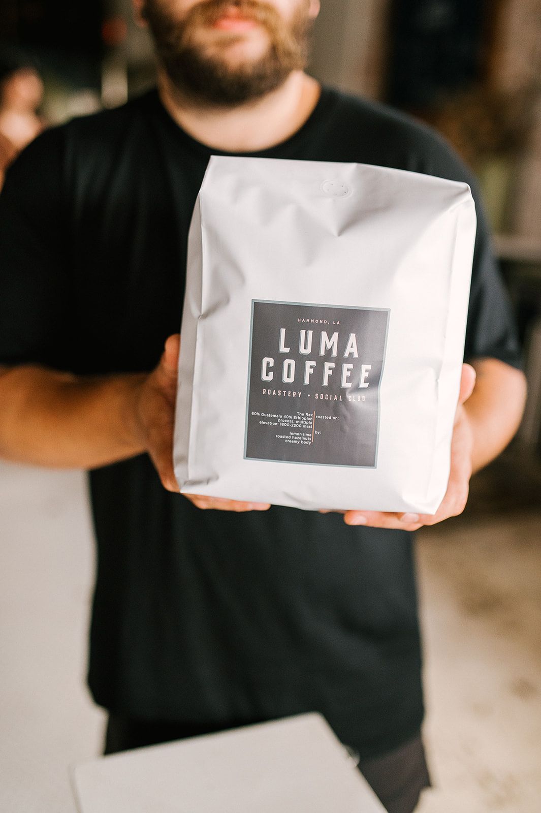 Luma Coffee Roasters 5lb specialty coffee bag.