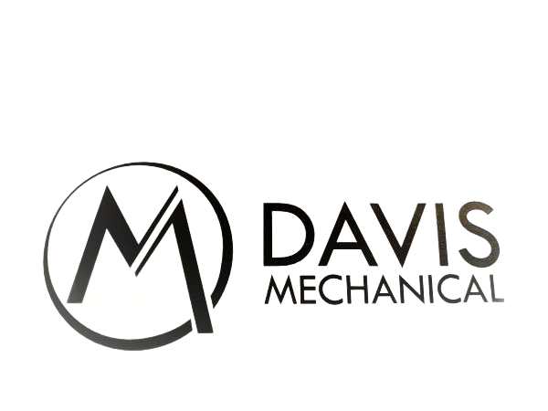 Logo for Davis Mechanical: stylized 