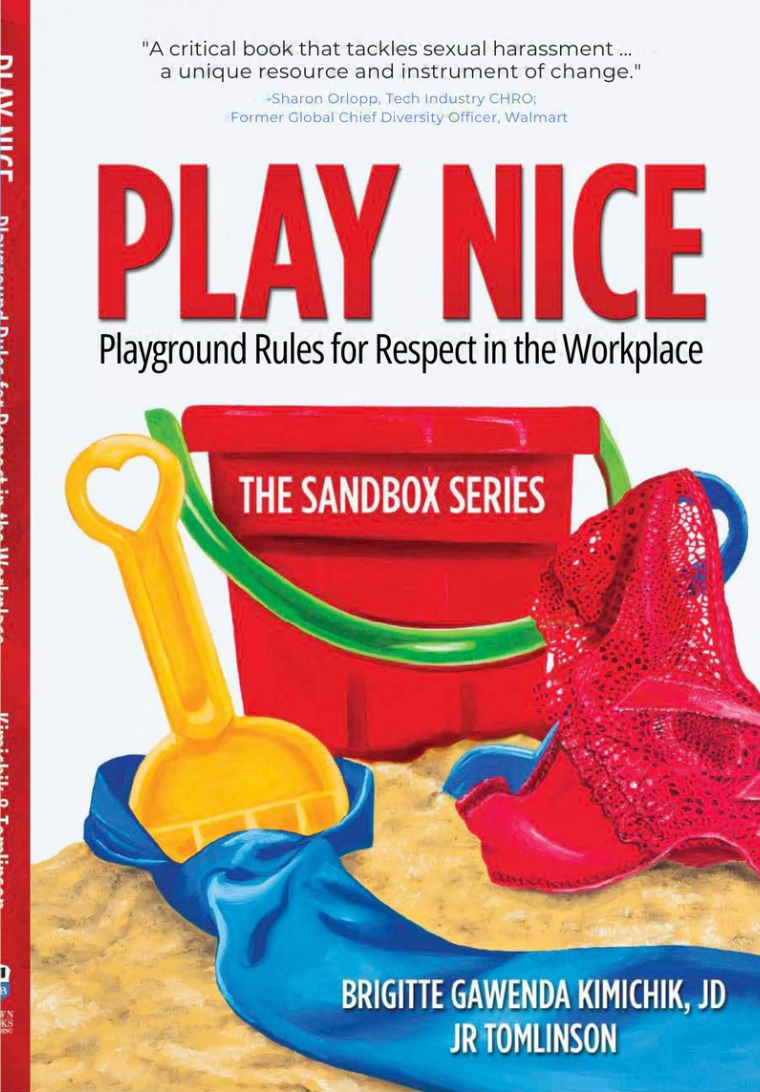 A book titled play smart with a sand castle on the cover