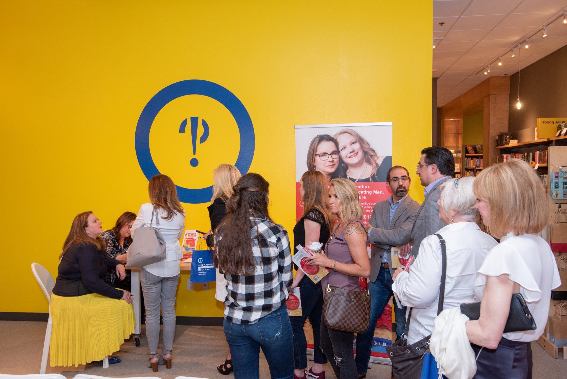 Interabang Books event featuring Play Nice, a guide to building respectful and inclusive workplaces