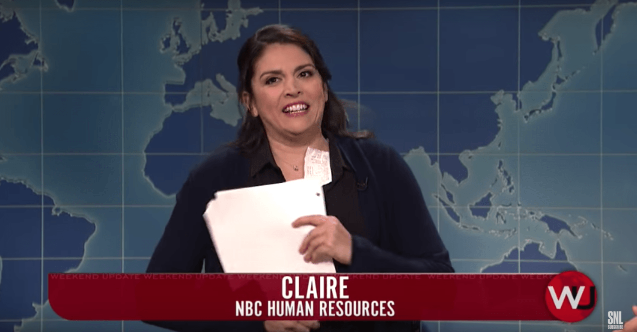 Claire from HR Sexual Harassment Satire on SNL