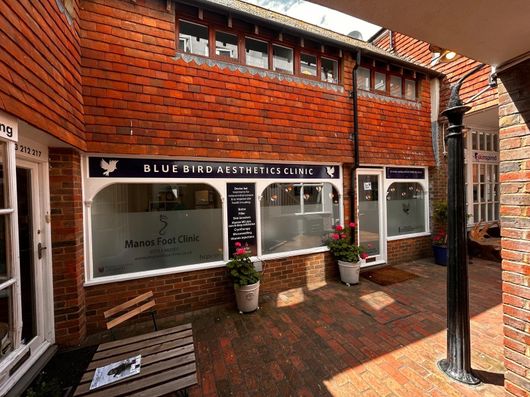 Exterior view of the Manos Foot Clinic  in west sussex 