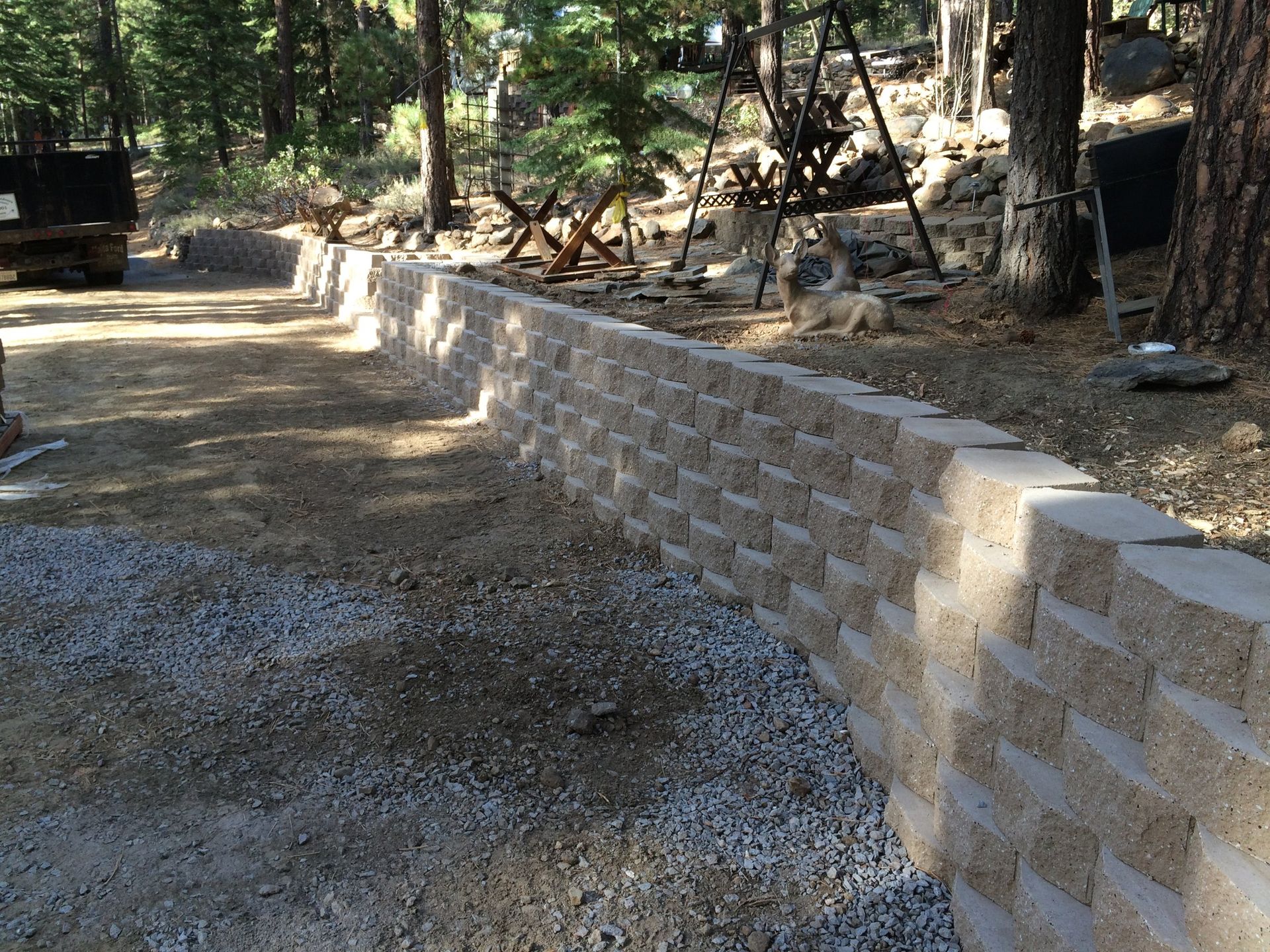 Retaining Walls Installation