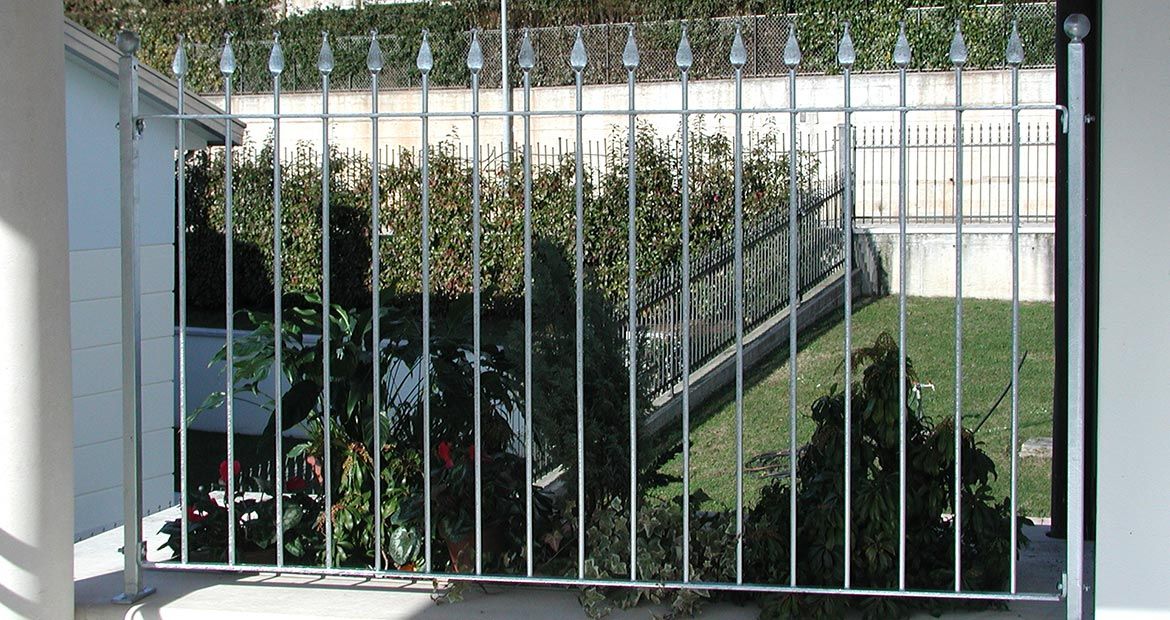 Recinzione in ferro modello Roma