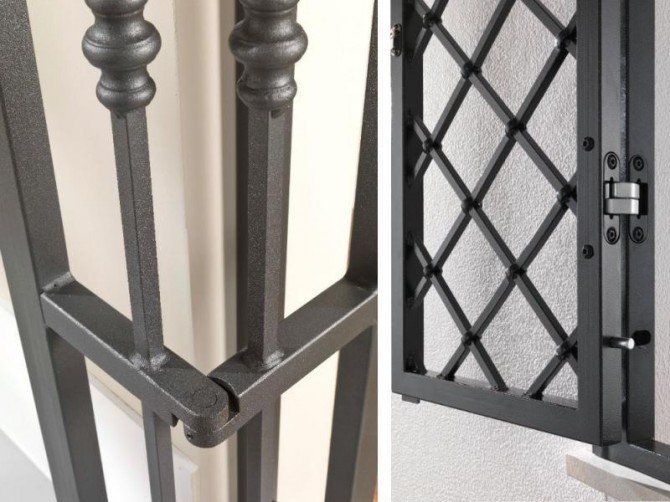 Dettaglio di un'inferriata