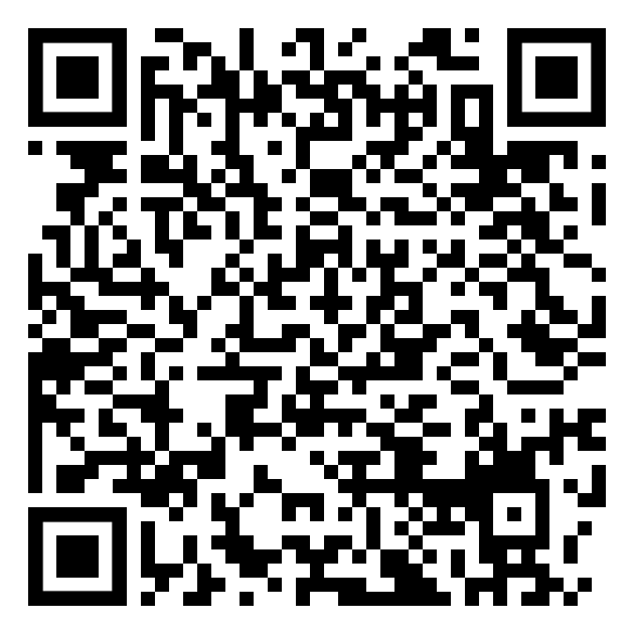 Ein schwarz-weißer QR-Code auf weißem Hintergrund.