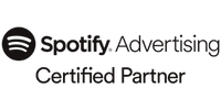 Spotify Advertising Certified Partner logo.