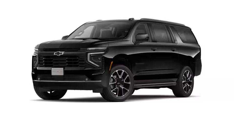 Black Chevrolet Tahoe SUV.