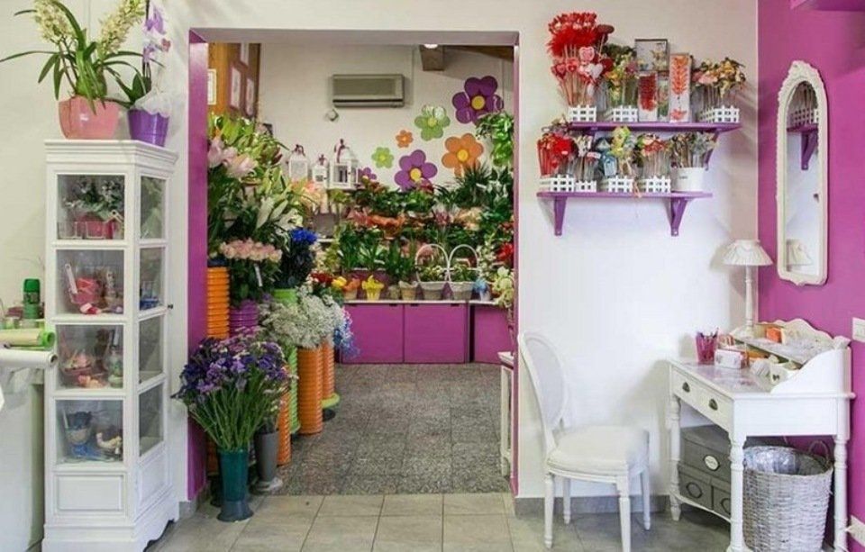 negozio di fiori freschi