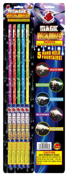 A package of fireworks that looks like pencils