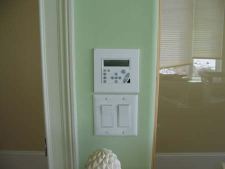 Green Background Switch — alarm systems in Beaufort SC