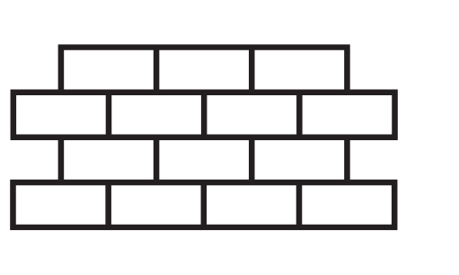 Image of brick wall to represent hardscaping services