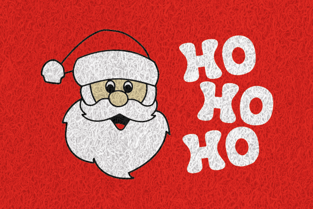 Gostaria de fazer um orçamento do capacho Papai Noel Ho Ho Ho.