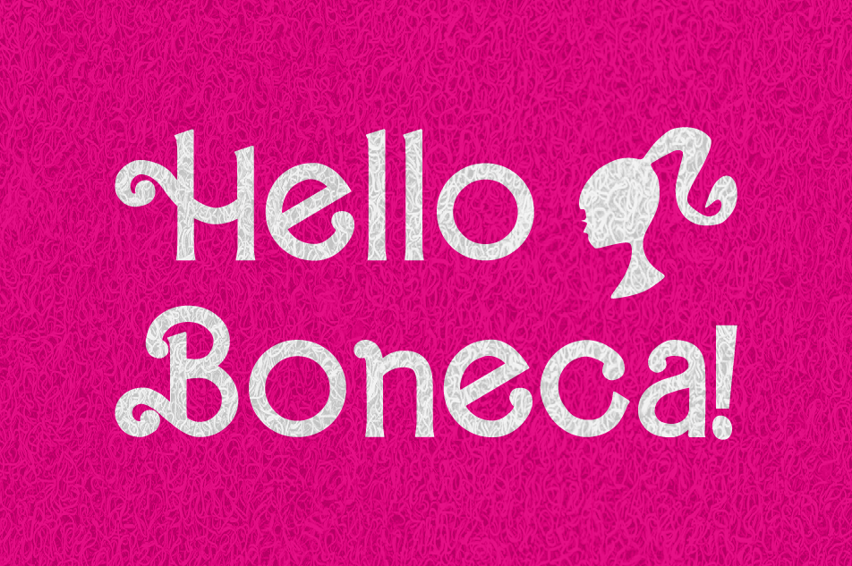 Gostaria de fazer um orçamento do capacho Hello Boneca!.