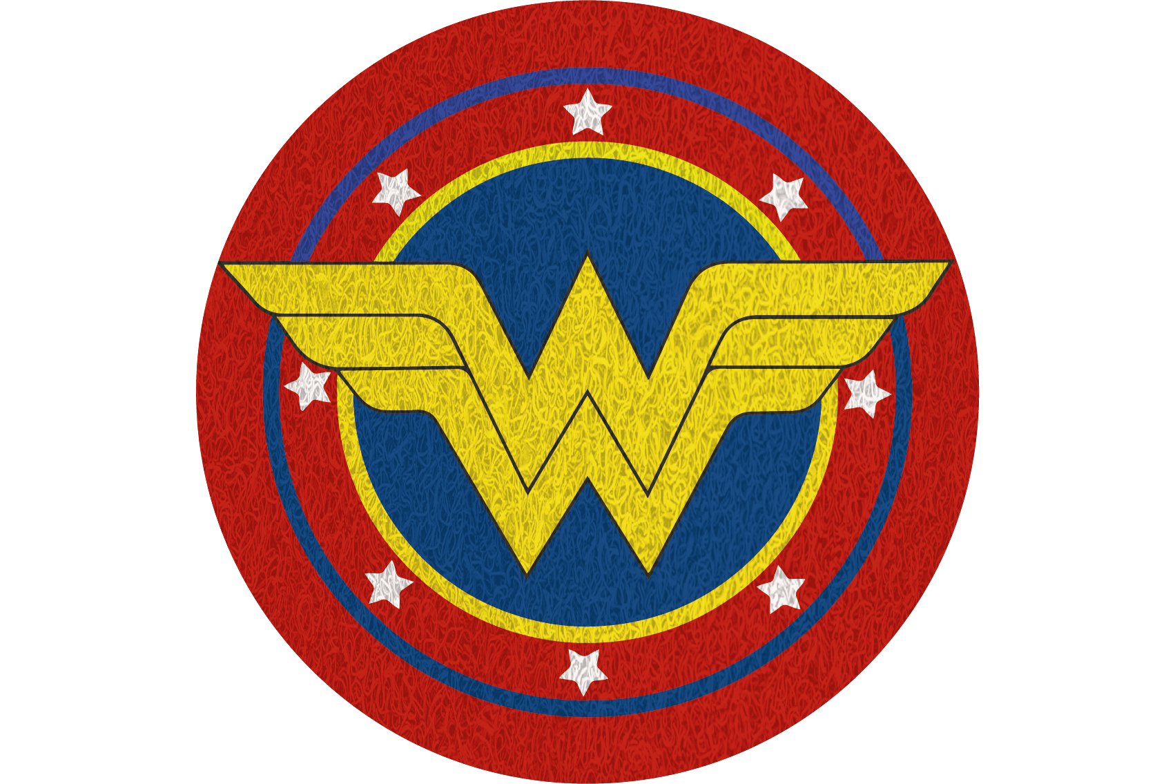 Gostaria de fazer um orçamento do capacho Mulher Maravilha (Redondo).