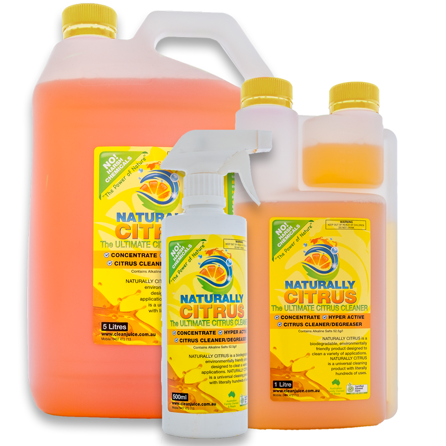Citrus based products for powerful natural deep clean