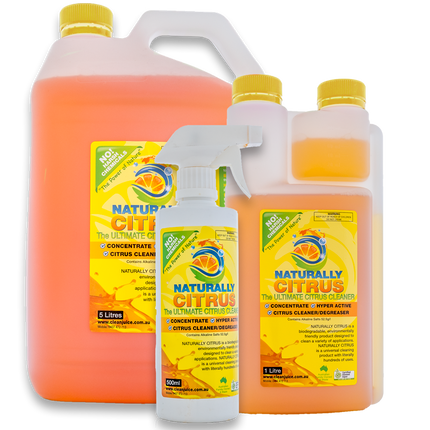 Naturally Citrus Cleaner - 500ml, 1 litre and 4 litres