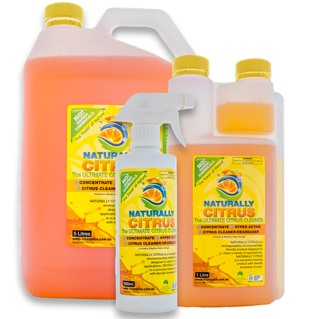 Citrus based products for powerful natural deep clean