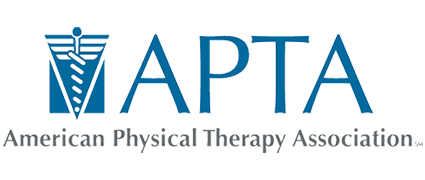The logo for the american physical therapy association