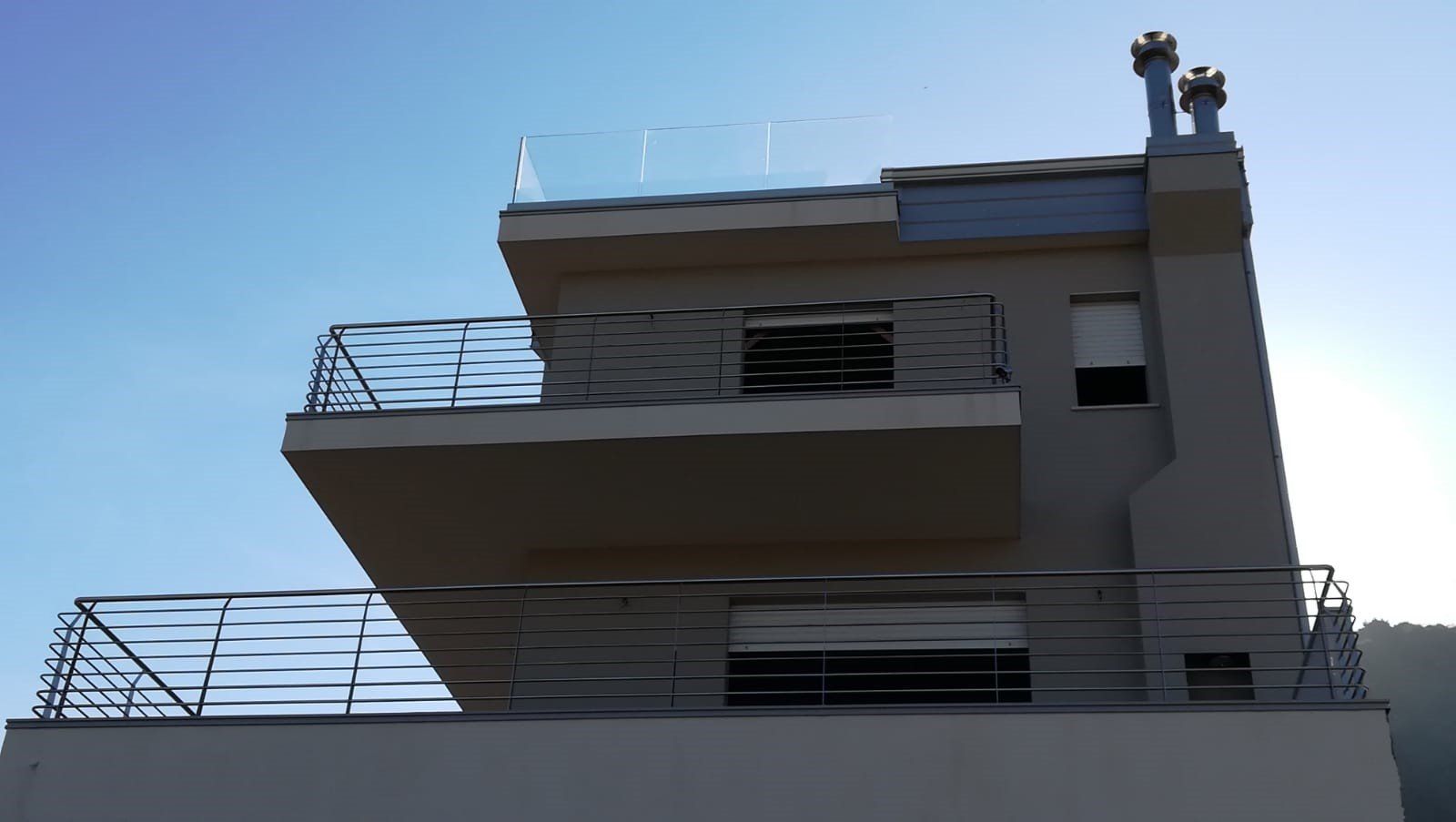 ringhiere in accio inox