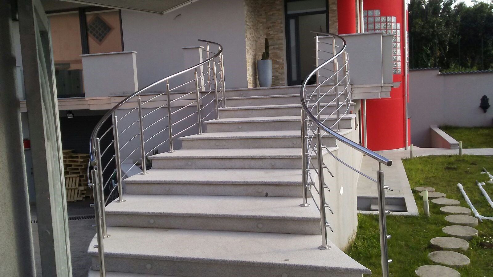 ringhiere in accio inox