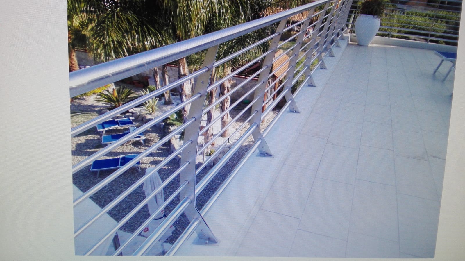 ringhiere in accio inox